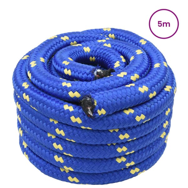Båtsnöre 5 m 4 Blå PP
