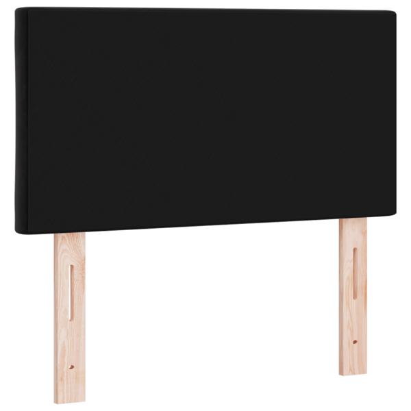 LED huvuddyna Svart 80 cm Sammet