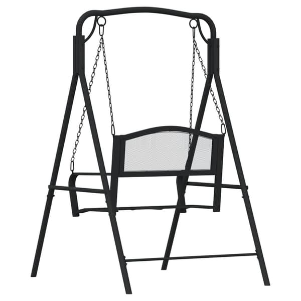 Hammock 124 cm svart stål
