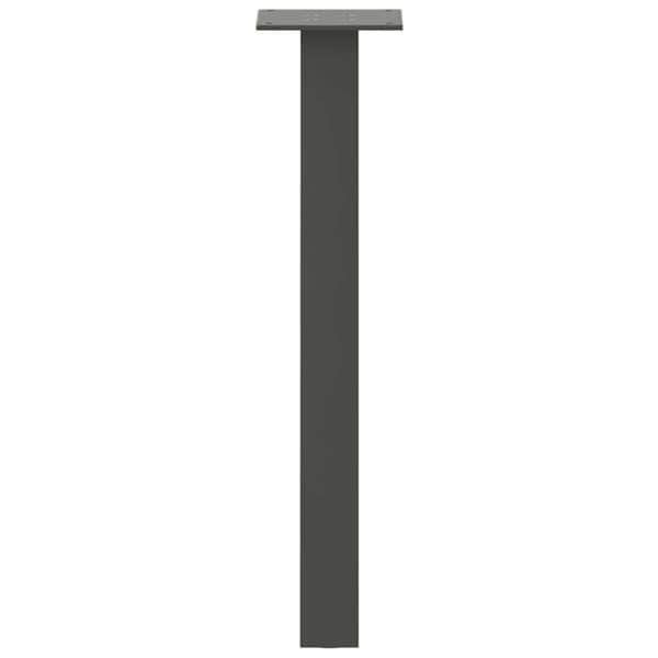 Soffbordsben 4 st antracit 42 cm stål