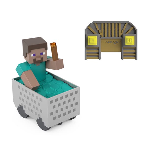 Minecraft RC Steve med Minivagn