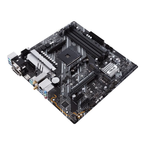 ASUS PRIME B550M-A WIFI II - moderkort - micro ATX - Socket AM4 - AMD B550