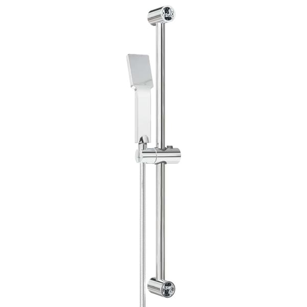 Duschsystemset Krom 70 cm Rostfritt stål