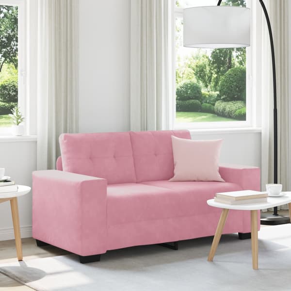 Tvåsitssoffa Rosa 160 cm Sammet