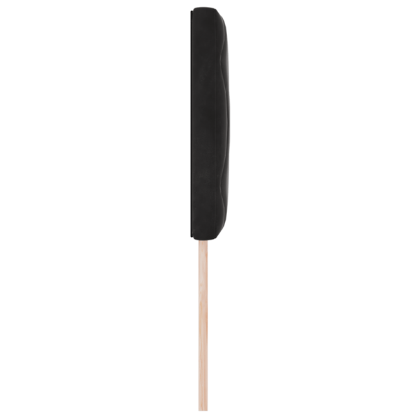 LED huvuddyna Svart 80 cm Sammet