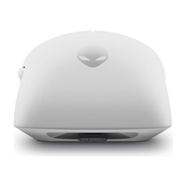 Alienware Pro Wireless Gaming Mouse - mus - USB, 2.4 GHz - månljus