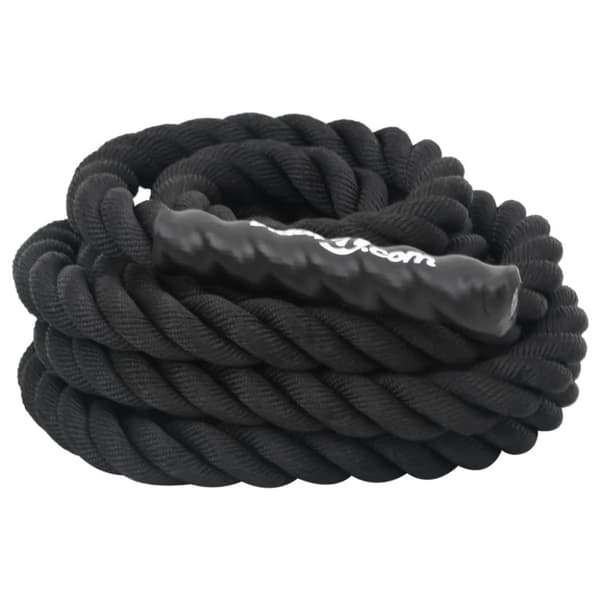 Stridsrep svart 9 m 6,8 kg polyester