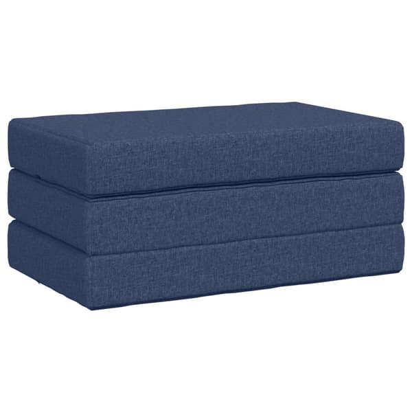 Fällbar Soffbed 80 x 67 x 45 cm Blå
