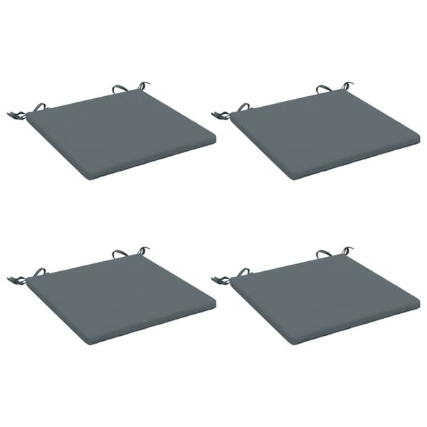 4-delade Sittdynor SOEST 4 st 100% Polyester Blå 45 x 45 x 3 cm