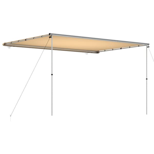 Husvagnsmarkis 4x2,5x2,15 m beige