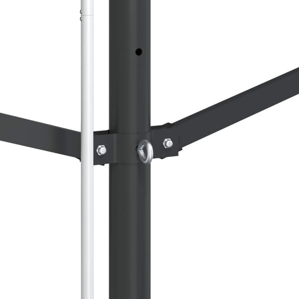 Fristående markis Grå 6 x 3 m Polyester