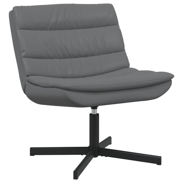 Skrivstol Grå 63 x 75 x 76 cm PU