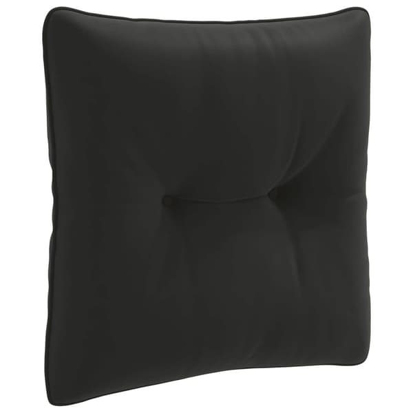 Ryggkudde PUTTEN 100% Polyester Svart 40 x 40 x 10 cm