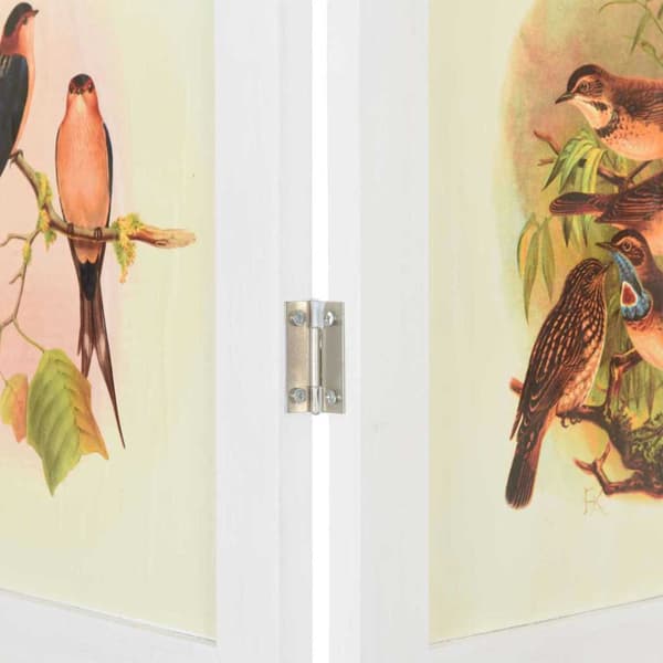 Romdivider Panel Vit 176,5 x 165 cm MDF