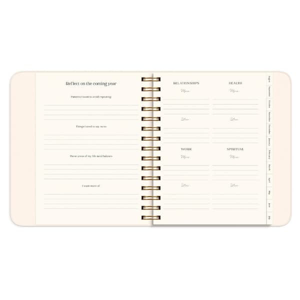 Kalender Life Planner Flowers A5 26/27