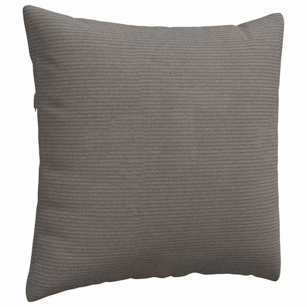 Sofakuddar 2 pcs Ljusgrå 50 x 50 cm Kordread tyg