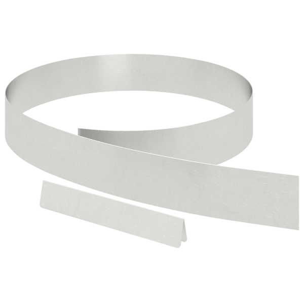 Kant för gräsmatta 4 pcs Silver 450 x 0.05 x 15 cm