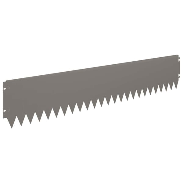 Kant för gräsmatta 30 pcs 103 x 20 cm Stål Rostig