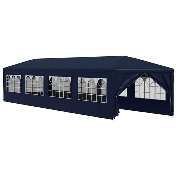 Paviljong 3x12 m blå