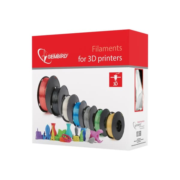 Gembird - vit - PLA+ filament