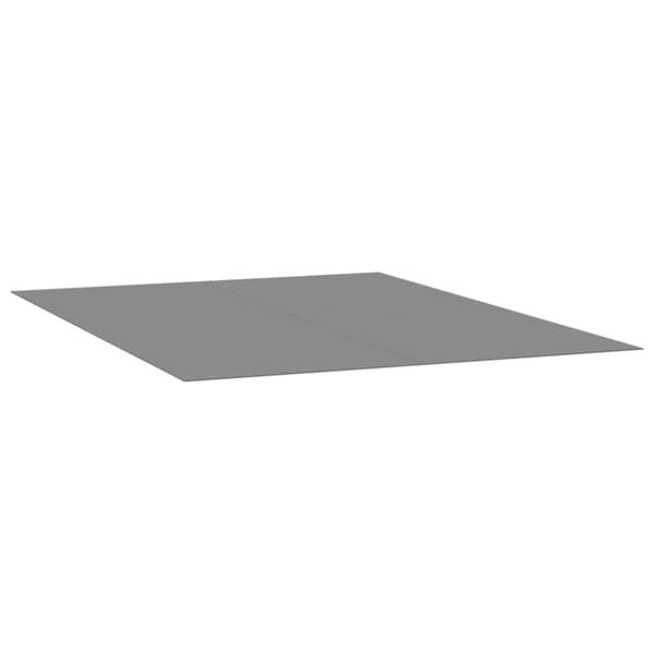 Bottenmatta ljusgrå 300x200 cm polyester geotextil