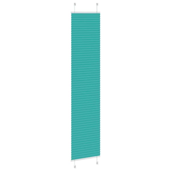 Plisserad persienn bensingrön 45x200cm tyg bredd 44,4cm