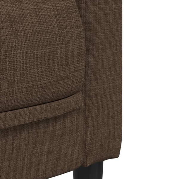 Soffa 2-sits brun konstmocka