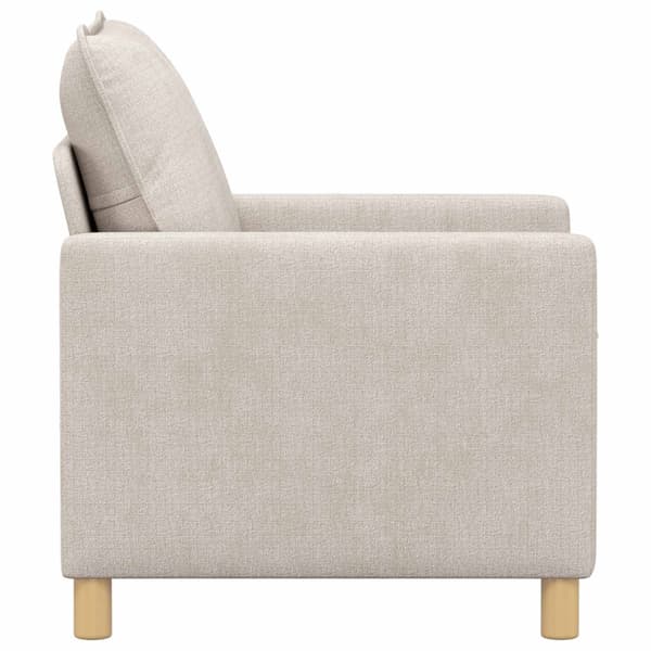Soffa Gräddvit 76 x 81 x 87,5 cm Polyester