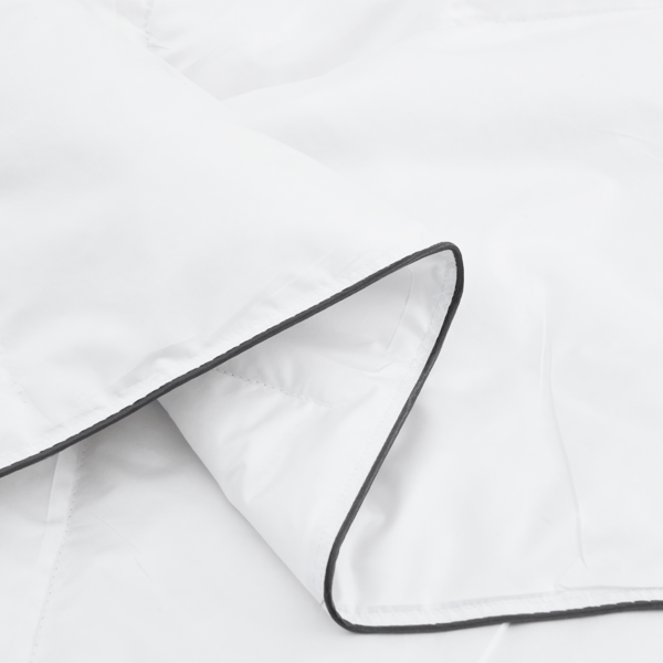 Vinter Täcke med kudde 2 pcs Vit Dunfjäder