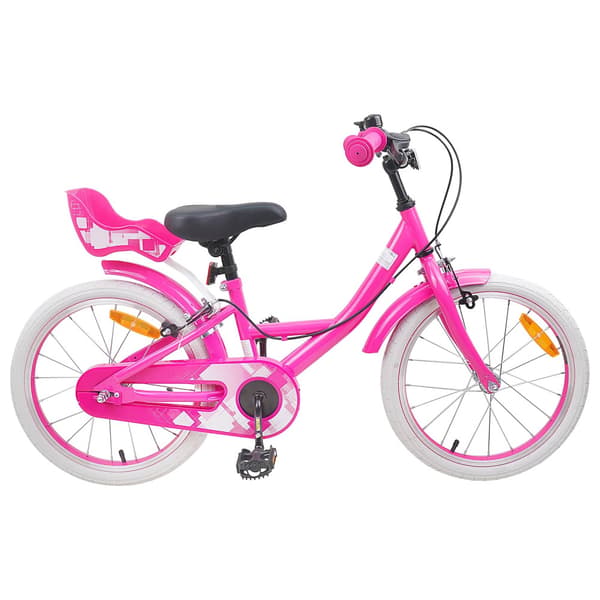Barncykel 18 Tum för 5-7 år gamla Rosa