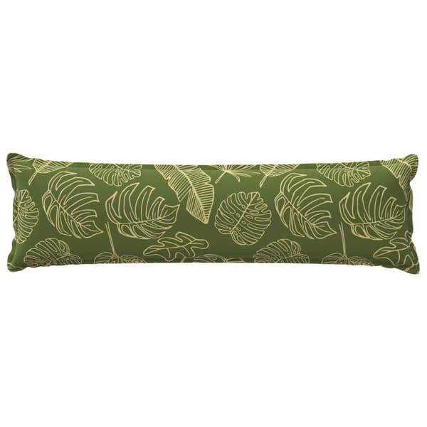 Kuddöverdrag 2 st HOUTEN Bladdesign 40 x 145 cm Polyester