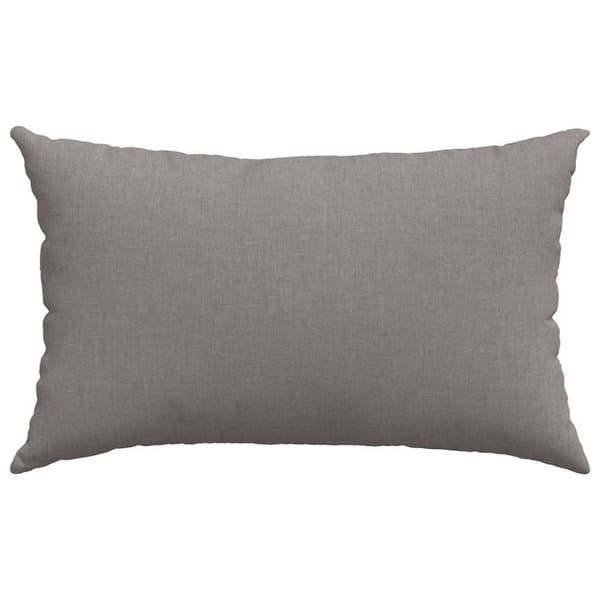 Sofakuddar 2 pcs Taupe 50 x 30 cm tyg