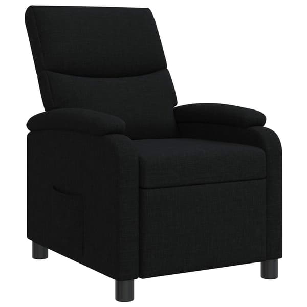Recliner Svart Tyg