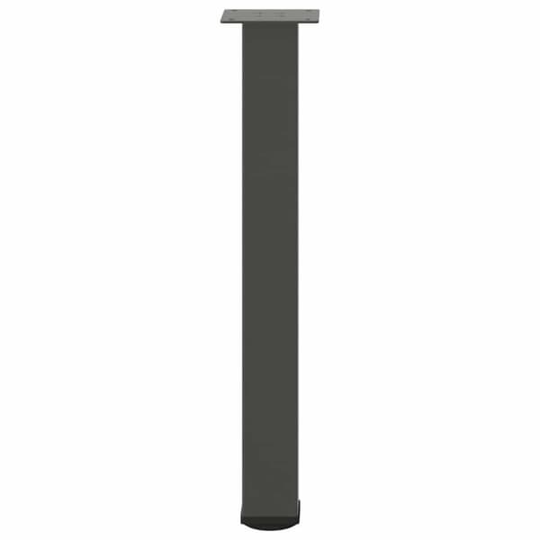 Konsolbordsben 4 st antracit 72-74 cm stål
