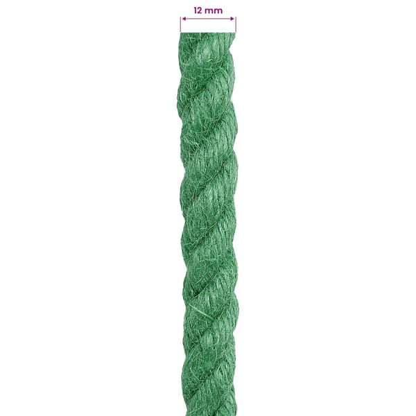 Juterep Grön 100% Tossa jute