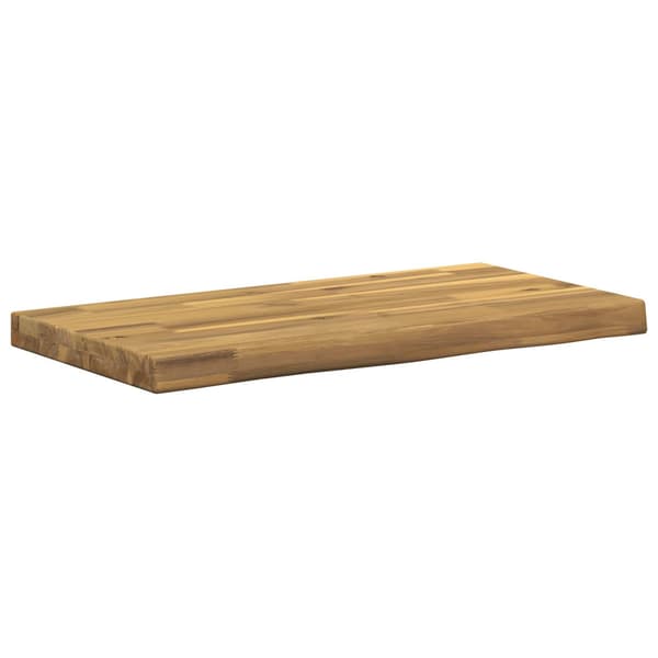Rektangulärt Bordsskiva 90 x 50 x 3,5 cm Rektangulär Vit