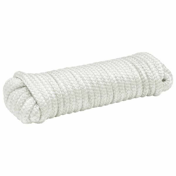 Båtsnöre 9 m 1 Vit Polyester