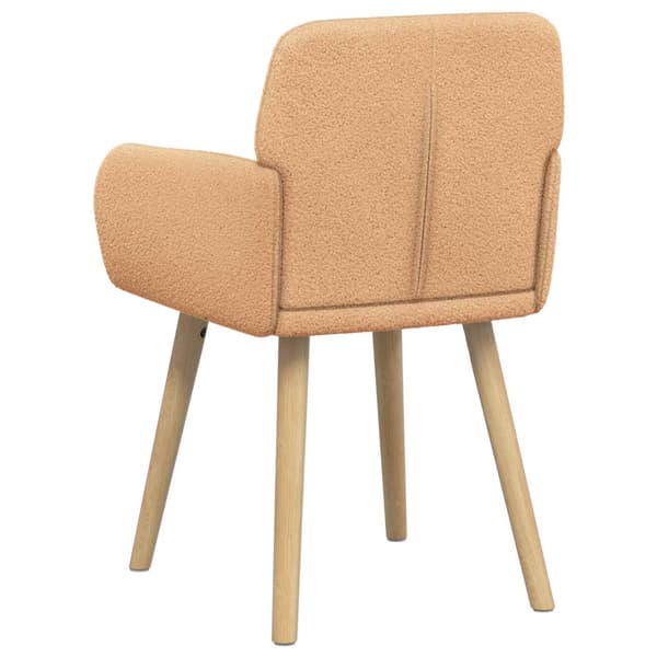 Matstolar 2 pcs Bouclé Beige 59 x 57 x 85 cm