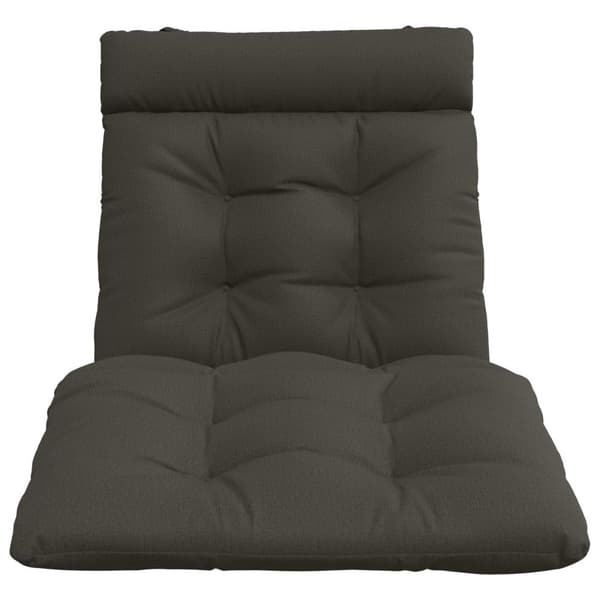 Solstol Kudde VIANEN 100% Polyester Antracit 200 x 90 x 8 cm