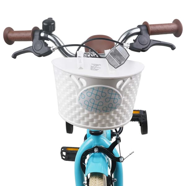 Barncykel 12 Tum för 2-4 åringar Ljusblå