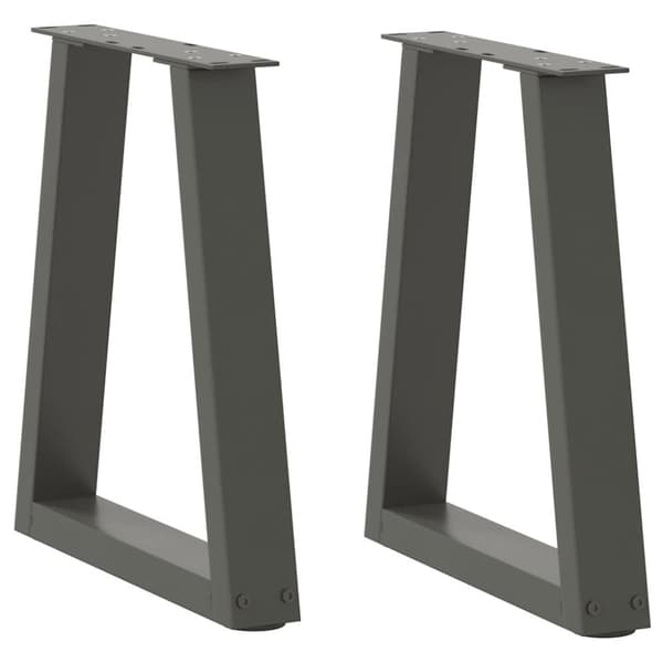 Soffbordsben V-formade 2 st antracit 28x(42-43,3) cm stål