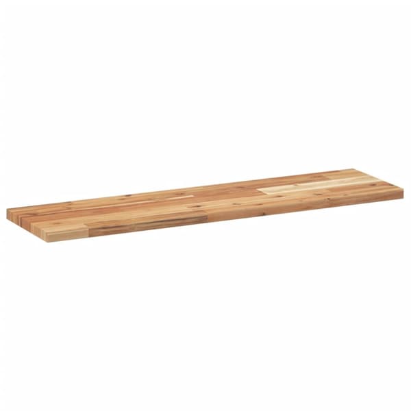 Bordsskiva rektangulär 80x20x2 cm massivt akaciaträ