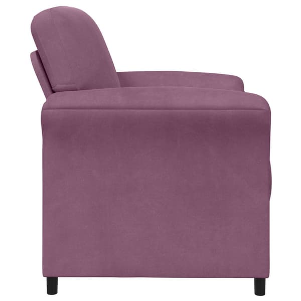En-sitssoffa Lila 88 x 83 x 95 cm Sammet