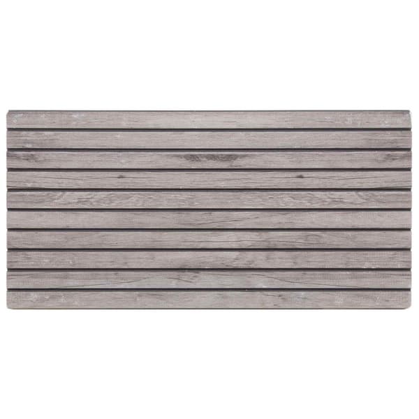 Väggpaneler 10 pcs Grå 100 x 50 cm EPS Skum