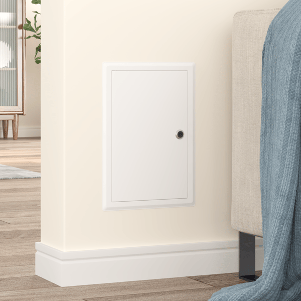 Åtkomstpanel Vit 33 x 23 x 3 cm Stål