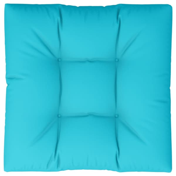 Palldyna turkos 80x80x12 cm tyg