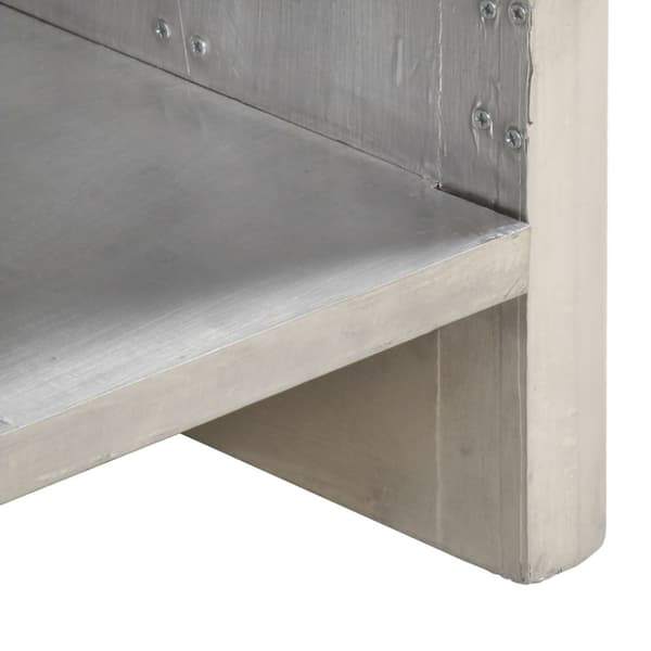 Skänk aviatorstil 110x35x75 cm metall