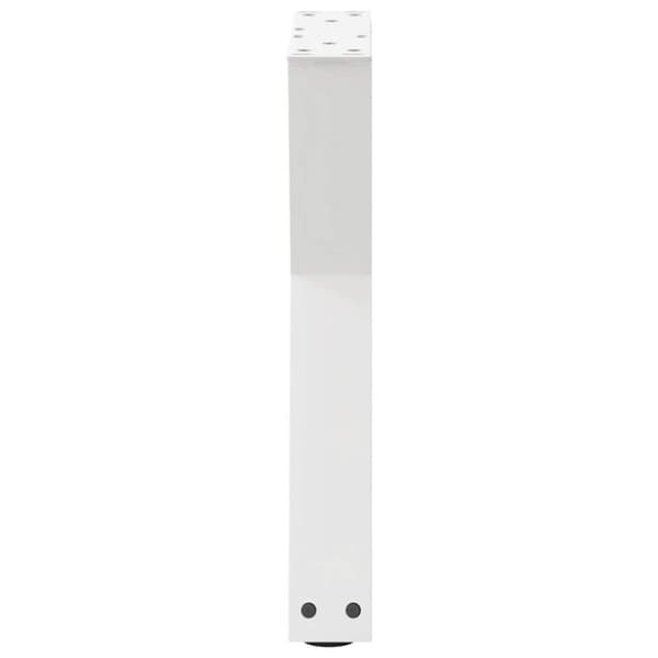 Soffbordsben 2 st vita 38x(42-43,3) cm stål