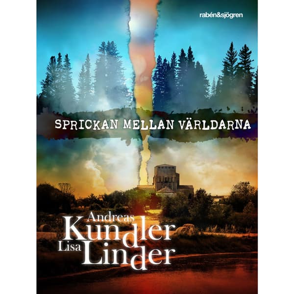 Sprickan mellan världarna (bok, kartonnage)