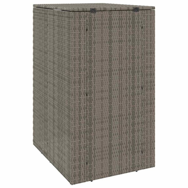 Avfallshink Box Grå 65 x 80 x 115 cm polyeten